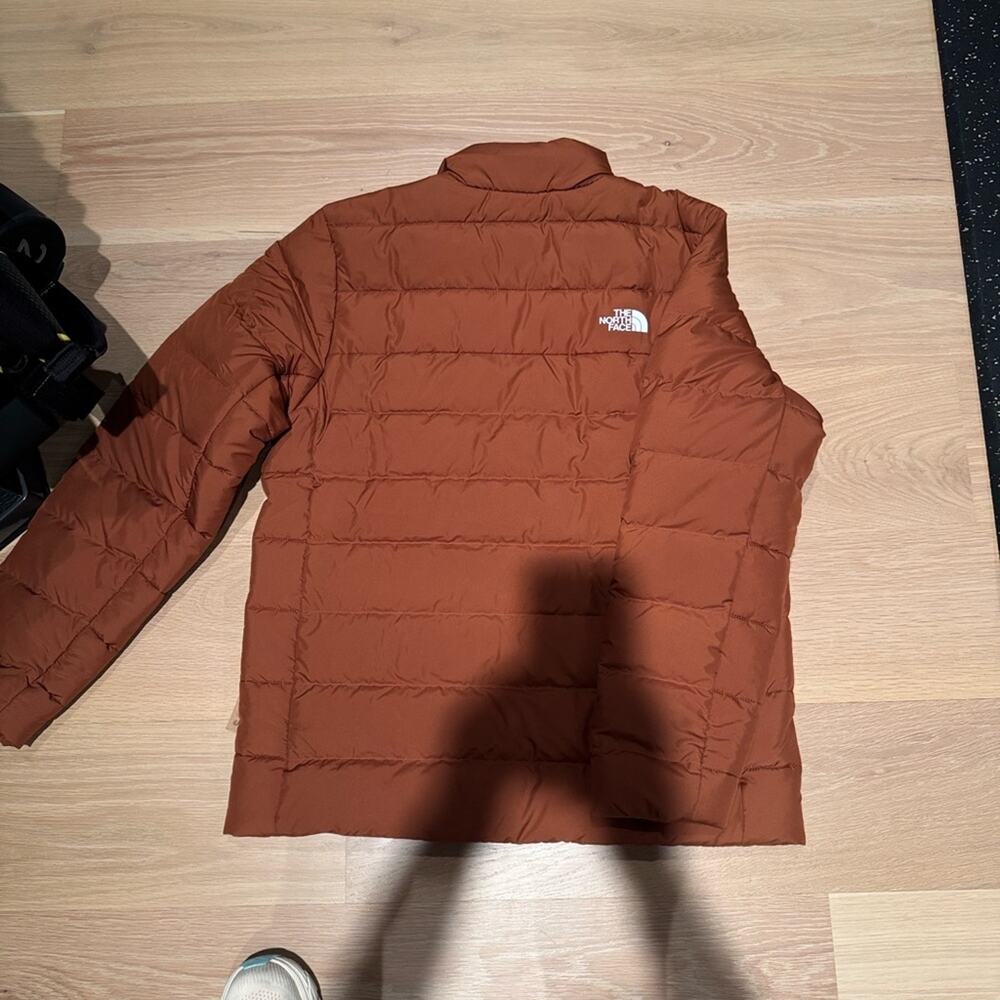 The North Face Men's Aconcagua 3 Puffer Jacket Burnt Umber Large - Picture 8 of 8